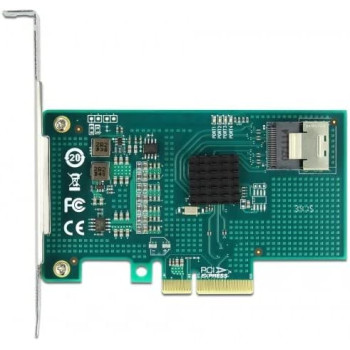 DeLOCK PCI Express card to 4 x SATA 6 Gb/s RAID and HyperDuo, interface card