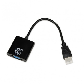 Adapter IBOX IAHV01 (HDMI M - D-Sub (VGA) F, 1m, kolor czarny)