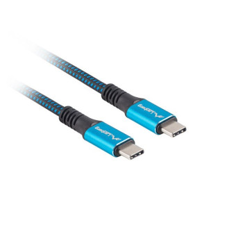 LANBERG KABEL USB-C M/M 4.0 1.2M 100W 8K 30HZ CA-CMCM-45CU-0012-BK
