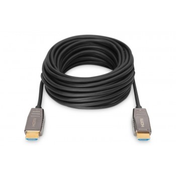 Kabel połączeniowy hybrydowy AOC HDMI 2.1 Ultra High Speed 8K/60Hz UHD HDMI A/HDMI A M/M 15m Czarny