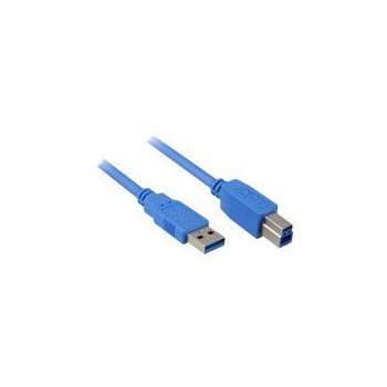 Sharkoon Kabel USB 3.0 A-B black 1,0m