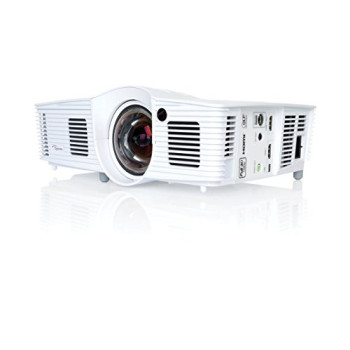 Optoma GT1070Xe, DLP-Projector - white, 3D, 26 dB(A) ECO, HDMI, Audio-Out