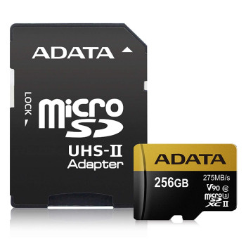 ADATA Premier One 256 GB microSDXC - UHS-II U3, V90