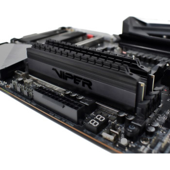 Patriot Viper 4 Blackout DDR4 - 8GB - 3000 - CL - 16 - Dual Kit (PVB48G300C6K)