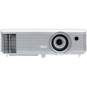 Optoma EH400 + DLP Projector (White, 4000 ANSI lumens, full 3D, HDMI)