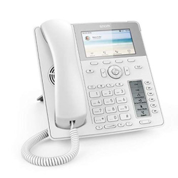 snom D785, VoIP phone (white, Bluetooth, PoE)