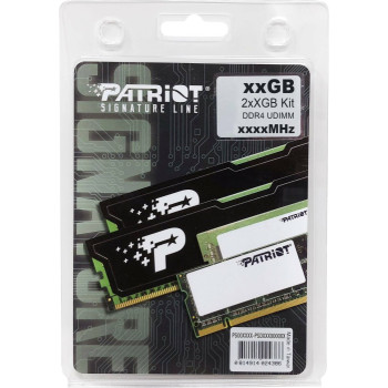 Patriot DDR4 - 64 GB -3200 - CL - 22 - Dual Kit DR, Signature Line (PSD464G3200K)