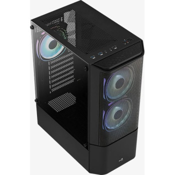 Aerocool Quantum Mesh v3 TG black ATX ACCM-PV31133.11