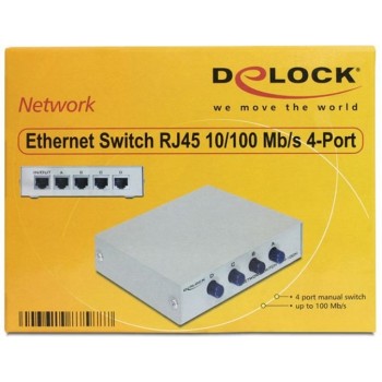 Switch 4x 100MB fast ethernet dwukierunkowy