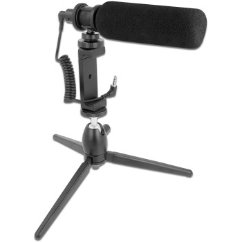 DeLOCK Vlog Shotgun Microphone Set - 66582