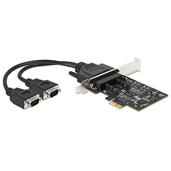 DeLOCK PCI Express card for 2 x serial RS-422/485 with 15 kV ESD protection 90048