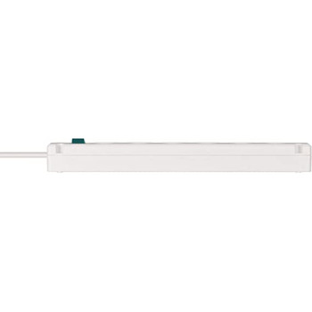 Brennenstuhl Bremounta 5-way, power strip (white, 2x USB)
