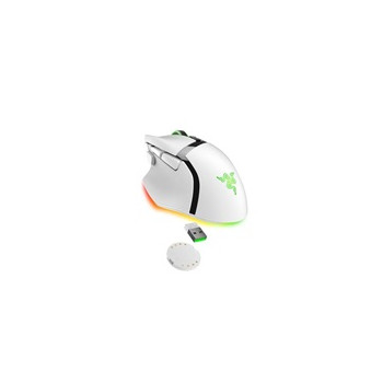RAZER myš Basilisk V3 Pro, RGB, Bluetooth, optická, bílá