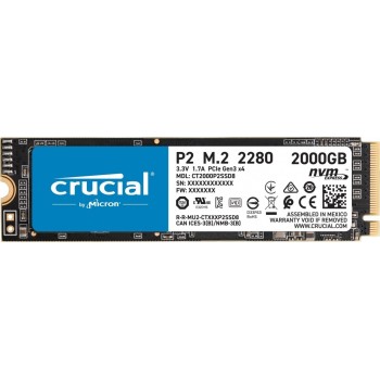 Dysk twardy P2 2TB M.2 PCIe NVMe 2280 2400/1900MB/s