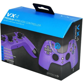 Gioteck Kontroler bezprzewodowy VX4 PS4/PC fiolet