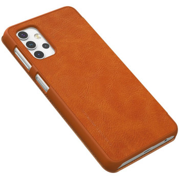 Nillkin Etui Qin Leather Case Samsung A32 5G brązowe