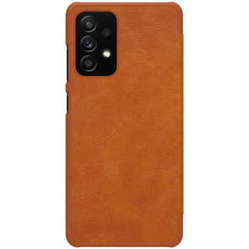 Nillkin Etui Qin Leather Case Samsung A52 brązowe