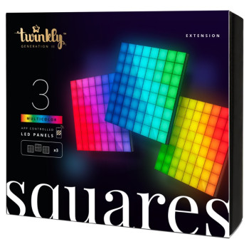 Twinkly Panele LED Squares 16x16cm zestaw 3 szt