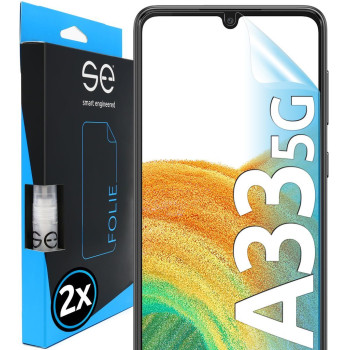 smart engineered 2x3D Screen Protector for Samsung Galaxy A33 5G transparent
