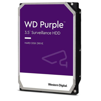 HDD WESTERN DIGITAL Purple 4TB SATA 256 MB 3,5" WD43PURZ