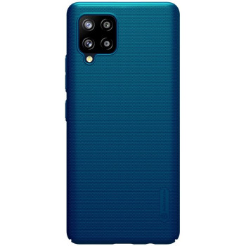Nillkin Etui Frosted Shield Samsung Galaxy A42 5G niebieskie