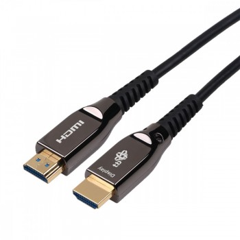 Kabel HDMI v2.0 hybrydowy optyczny światłowodowy 40m
