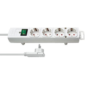 Brennenstuhl Comfort Line + 4x plug white
