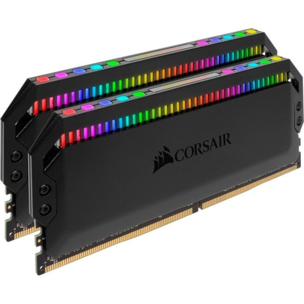 Corsair DDR4 32 GB 3200-CL16 - Dual-Kit - Dominator Platinum RGB Black
