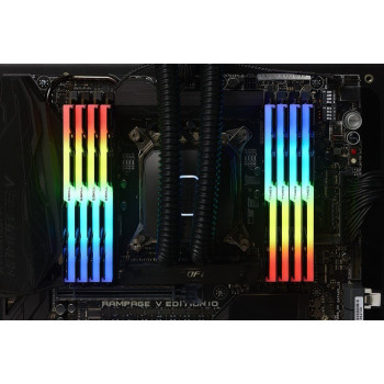 G.Skill DDR4 -16 GB - 4400 - CL - 16 - Dual Kit, RAM (black, F4-4400C16D-16GTZR, Trident Z RGB)