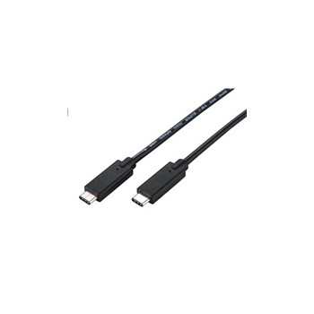 C-TECH kabel USB 3.2, Type-C (CM/CM), PD 100W, 20Gbps, 1m, černá