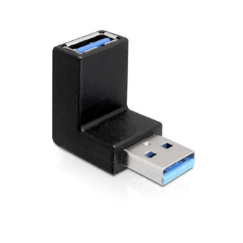 Delock USB 3.0 Adapter wtyczka-gniazdo 90 stopni kątowy
