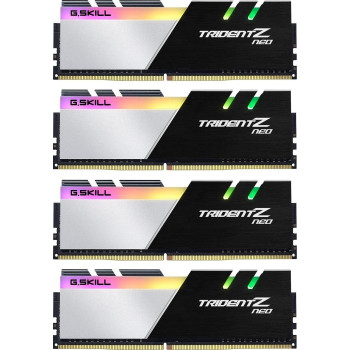G.Skill DDR4 - 32 GB -3600 - CL - 16 - Quad Kit, RAM, Trident Z Neo (F4-3600C16Q-32GTZN)