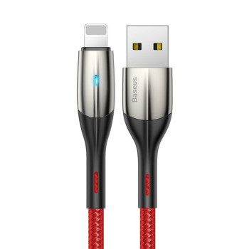 Kabel Baseus CALSP-C09 (USB 2.0 M - Lightning M, 2m, kolor czerwony)