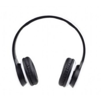 Słuchawki z mikrofonem bezprzewodowe BHP-BER-BK (Bluetooth) białe