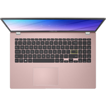 ASUS E510KA-BR141WS Celeron N4500 15.6" HD 200nits AG LED Backlit 4GB DDR4 128G eMMC HD Graphics WLAN+BT Cam 42WHrs W11 Rose Pin