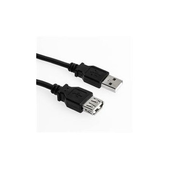 Sharkoon USB 2.0 przedłużacz black 0,5m