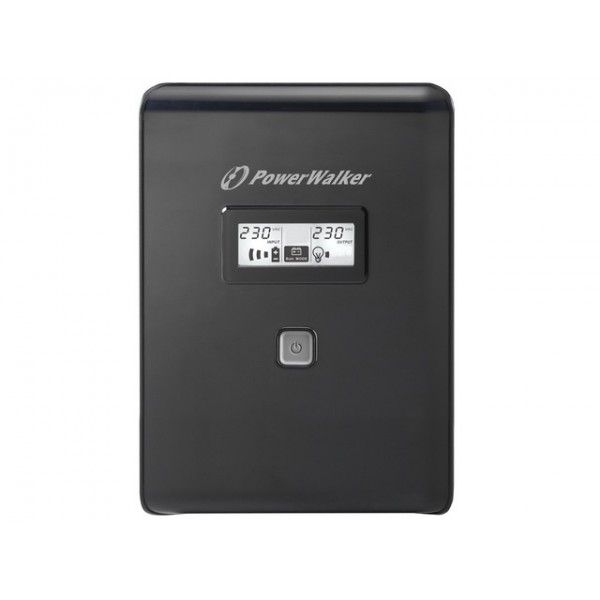 UPS LINE-INTERACTIVE 2000VA 2X SCHUKO + 2XIEC OUT, RJ11/RJ45 IN/OUT, USB, LCD UPS LINE-INTERACTIVE 2000VA 2X SCHUKO + 2XIEC OUT, RJ11/RJ45 IN/OUT, USB, LCD