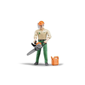 Bruder bworld Forestry worker with accessories (60030)