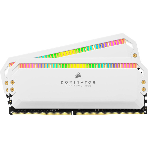 Corsair DDR4 - 16 GB -3200 - CL - 16 - Dual Kit, Dominator Platinum RGB (white, CMT16GX4M2Z3200C16W) Corsair DDR4 - 16 GB -3200 - CL - 16 - Dual Kit, Dominator Platinum RGB (white, CMT16GX4M2Z3200C16W)
