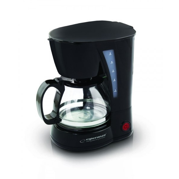 Ekspres przelewowy Esperanza Robusta EKC006 (650W, kolor czarny) Ekspres przelewowy Esperanza Robusta EKC006 (650W, kolor czarny)