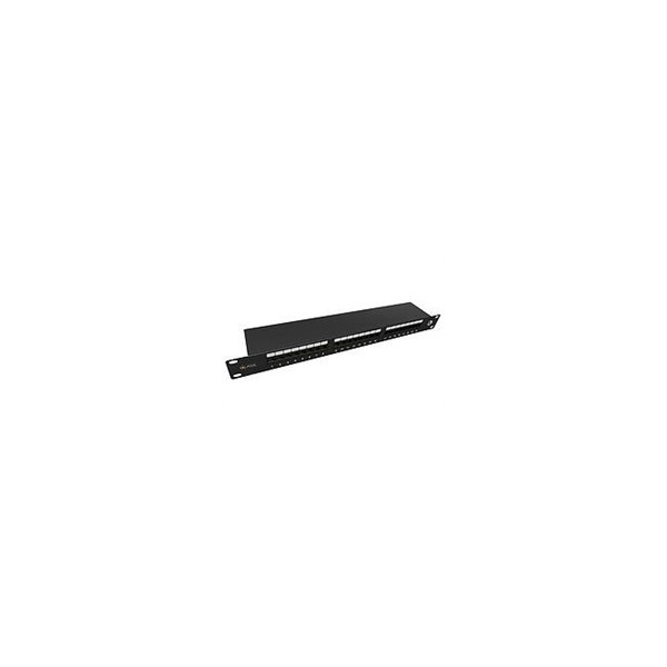 Solarix Patch panel Solarix 24 x RJ45 CAT5E STP 1U SX24-5E-STP-BK-N Solarix Patch panel Solarix 24 x RJ45 CAT5E STP 1U SX24-5E-STP-BK-N
