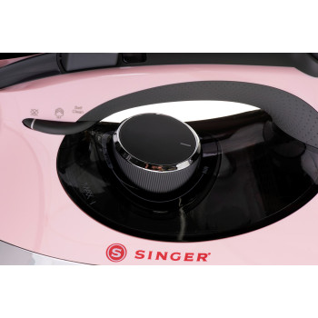 Żelazko parowe SINGER SteamCraft 2600 W różowo-szary