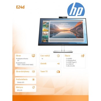 Monitor E24d G4 FHD USB-C Docking 6PA50A4