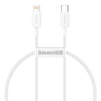 CABLE LIGHTNING TO USB-C 0.25M/WHITE CATLYS-02 BASEUS
