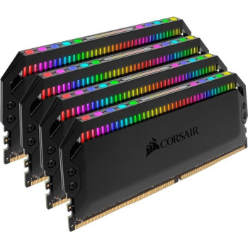 Corsair DDR4 32 GB 3200-CL16 - Quad-Kit - Dominator Platinum RGB Black