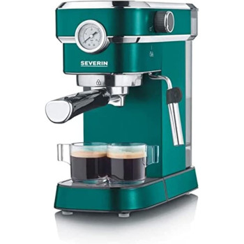 Severin espresso machine Espresa Plus KA 9270, espresso machine (green, limited edition)