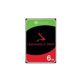 SEAGATE HDD IRONWOLF PRO (NAS) 6TB SATAIII, 7200rpm, 256MB cache