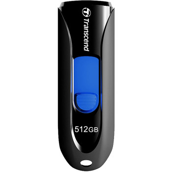 Transcend USB 512GB 40/90 JFlash 790K black U3