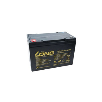 LONG baterie 12V 100Ah M6 HighRate LongLife 12 let (KPH100-12AN)