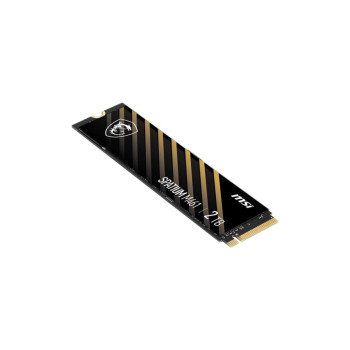 SSD MSI SPATIUM M461 2TB M.2 PCIE NVMe 3D NAND Write speed 4200 MBytes/sec Read speed 5000 MBytes/sec 2.15mm TBW 450 TB MTBF 150